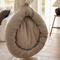 Show in main carousel: Allisandro Luxury Donut Ultra Soft Velvet Supportive Bolster Design Orthopedic Elevated Dog & Cat Bed with Removable Cover & Handle, Beige, 36 x 36-in slide 6 of 9