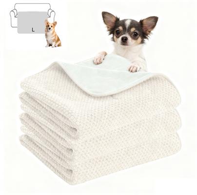 Show full view: H.VERSAILTEX Waterproof Reversible Dog & Cat Blanket & Scratch Proof Furniture Protector, Beige, Large: 39 x 47-in slide 3 of 12