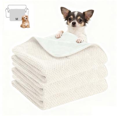 Show full view: H.VERSAILTEX Waterproof Reversible Dog & Cat Blanket & Scratch Proof Furniture Protector, Beige, Medium: 31 x 39-in slide 2 of 11
