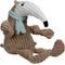 Show in main carousel: HuggleHounds Knottie Niblet Ant Eater Tough Squeaky Plush Dog Toy, Large slide 3 of 7