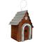 Show in main carousel: Home Bazaar Brandywine Hanging Birdhouse with Metal Roof, Red slide 2 of 8