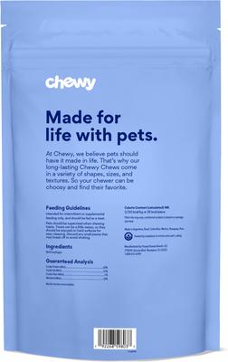 Show full view: Chewy Made Beef Esophagus Dog Treats (FORMERLY BONES & CHEWS), 1-lb bag slide 3 of 10