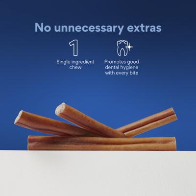 Show full view: Chewy Made Standard Bully Stick 6" Dog Treats (FORMERLY BONES & CHEWS), 6 count slide 4 of 9