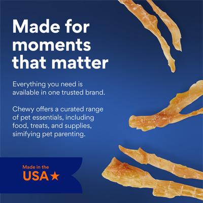 Show full view: Chewy Made Turkey Tendon Dog Treats (FORMERLY BONES & CHEWS), 16-oz bag slide 9 of 10