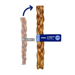 Chewy Made Braided Bully Stick 12" Dog Treats (FORMERLY BONES & CHEWS), 1 count