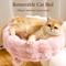 Show in main carousel: Hittite Indoor Natural Solid Wood 32-in Faux Fur Cat Tree Tower with Scratching Post, Cozy Bed & Platforms, Pink slide 2 of 10