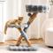 Show in main carousel: Hittite Indoor Natural Solid Wood 32-in Faux Fur Cat Tree Tower with Scratching Post, Cozy Bed & Platforms, Gray slide 9 of 10