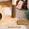 Show in main carousel: Hittite Solid Wood 38-in Faux Fur Cat Tree Tower & Condo with Sisal Scratching Post, Capsule & Ladder, 24.5 x 17.3 x 38-in slide 6 of 10