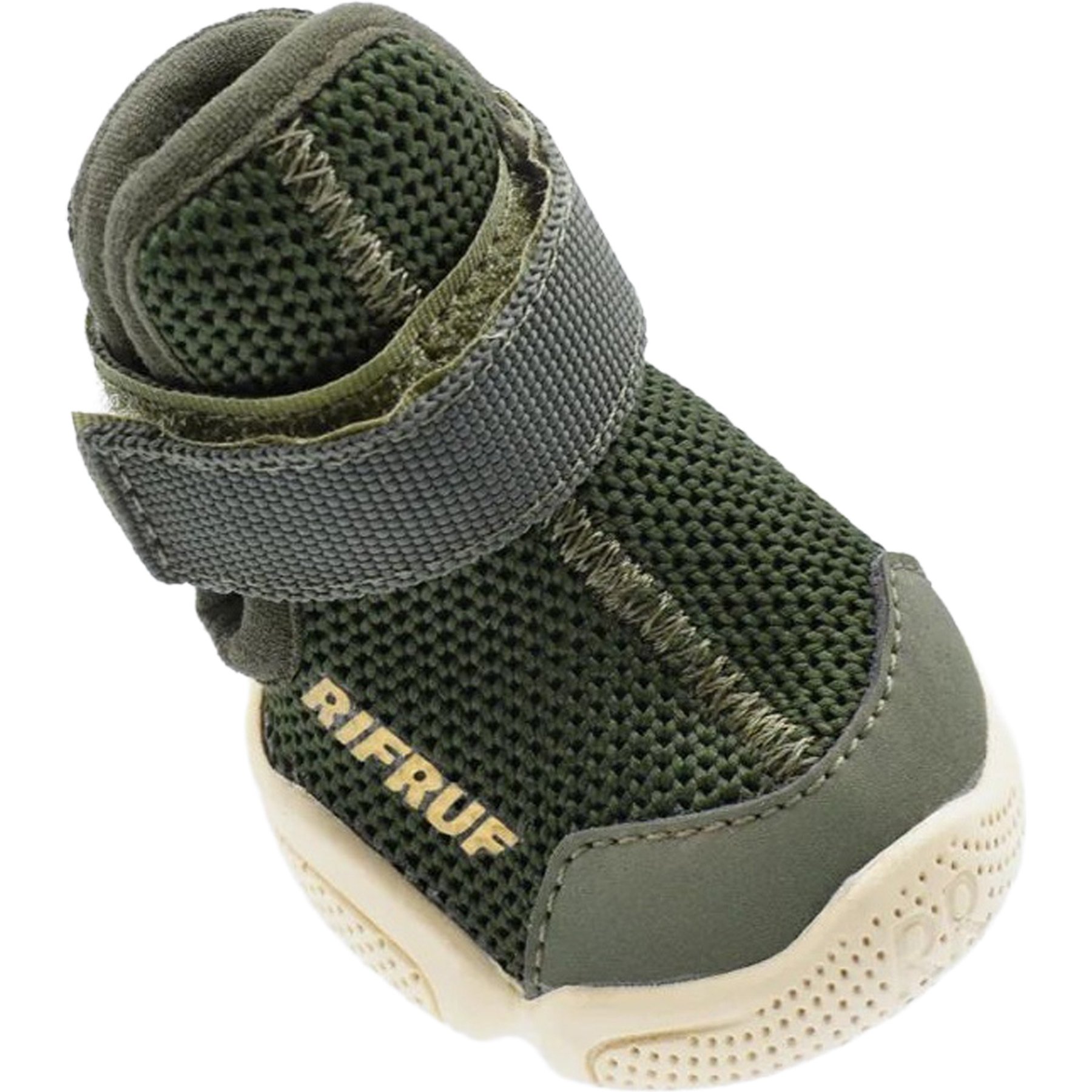 RIFRUF Caesar 1 Dog Boot, 2 count, Birch, size 6