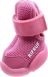 RIFRUF Caesar 1 Dog Boot, 2 count, Raspberry, size 6