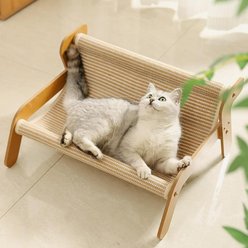 NonoPets 2-in-1 Sisal Furniture Style Sofa Cat Scratcher Bed