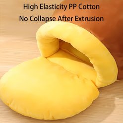 NonoPets Honey Pot Shape Comfortable Nest CoveredCat Bed slide 2 of 9