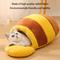 Show in main carousel: NonoPets Honey Pot Shape Comfortable Nest CoveredCat Bed slide 8 of 9