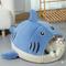 Show in main carousel: NonoPets Shark Shape Warm Covered Cat & Dog Nest Bed, Medium slide 1 of 6