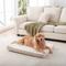 Show in main carousel: LFC PETS Ultra Comfort Memory Foam Dog & Cat Bed with Removable Cover, Beige, Large slide 1 of 11