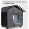 Show in main carousel: NonoPets Weatherproof Outdoor Base, Oxford Fabric Insulated Design Dog & Cat House slide 7 of 7