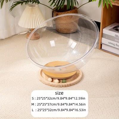 Show full view: NonoPets Space Capsule Elevated Cat Bed, Medium slide 2 of 5