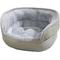 Show in main carousel: NonoPets Four Seasons Universal Bolster Dog & Cat Sofa Bed, Grey, Medium slide 1 of 7
