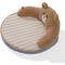 Show in main carousel: NonoPets Teddy Bear Ultra-Soft Plush Furniture Style Sofa Dog & Cat Bed with Adorable Backrest Design slide 3 of 5