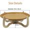 Show in main carousel: NonoPets Breathable Woven Elevated Rattan-Style Furniture Style Sofa Dog & Cat Hammock Bed with Wooden Frame slide 7 of 9