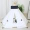 Show in main carousel: NonoPets Indoor Teepee Covered Cat & Dog Tent Bed, White slide 3 of 5