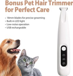 allforpaws Pet Salon Pro Dog Grooming Kit, White, 11.7 x 8.7 x 5.5-in slide 2 of 9