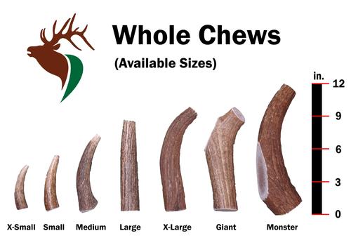 Show full view: Elkhorn Premium Chews Whole Elk Antler Dog Chew, X-Large slide 4 of 7