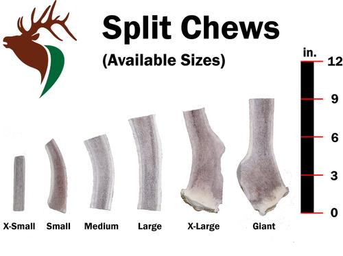 Show full view: Elkhorn Premium Chews Split Elk Antler Dog Chew, X-Small, 2 count slide 4 of 7