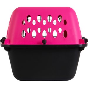 Petmate Pet Porter Dog & Cat Kennel, Hot Pink, 23-in, up to 15-lbs