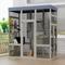 Show in main carousel: Zeus & Ruta Wooden Waterproof Top Cat House, Gray slide 2 of 7