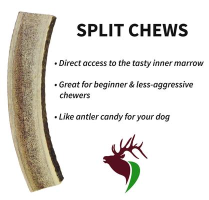 Show full view: Elkhorn Premium Chews Split Elk Antler Dog Chew, X-Small, 2 count slide 5 of 7