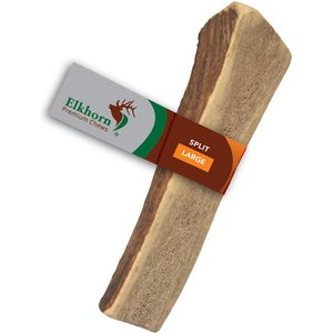 Elkhorn Premium Chews Split Elk Antler Dog Chew, Large