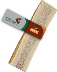 Elkhorn Premium Chews Split Elk Antler Dog Chew, Medium