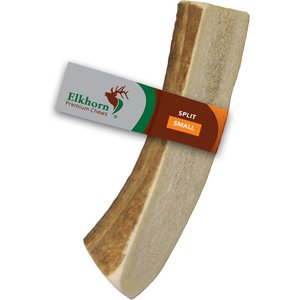 Elkhorn Premium Chews Split Elk Antler Dog Chew, Small