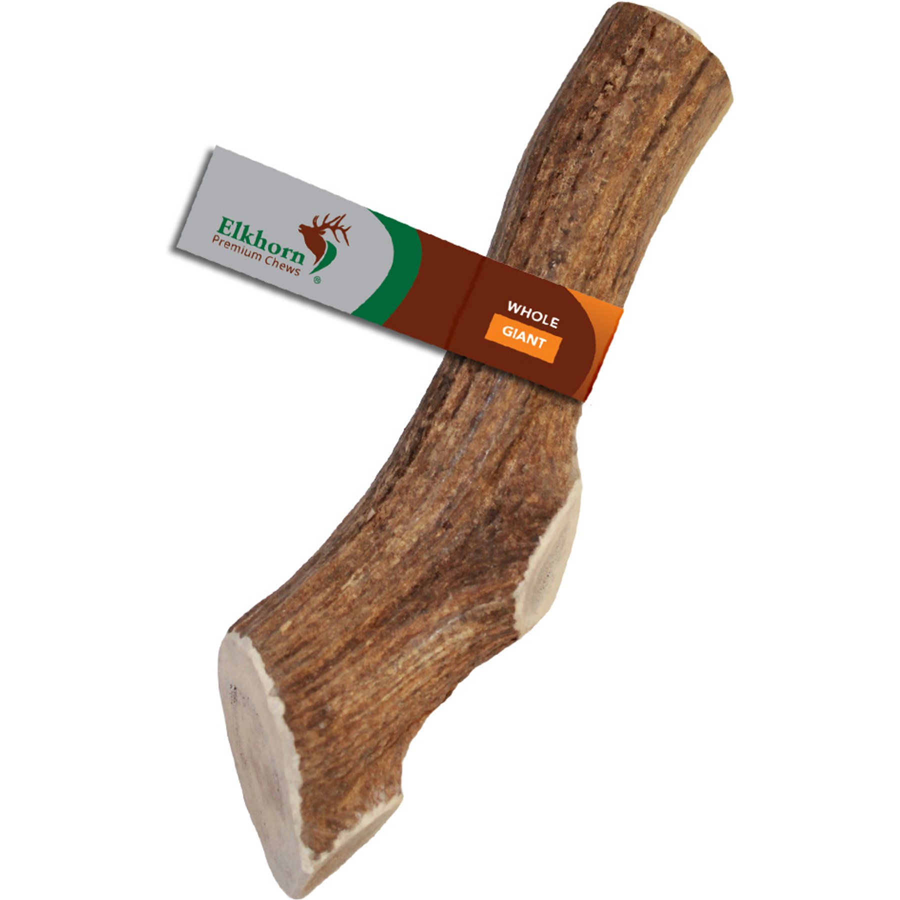 Elkhorn Premium Chews Whole Elk Antler Dog Chew, Giant