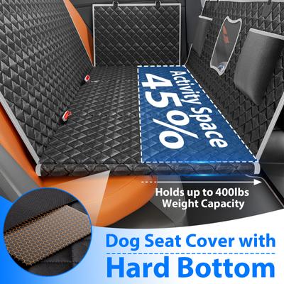 Show full view: LovMor Car Back Seat Cover Extender for Dogs, Medium, Grey slide 3 of 8
