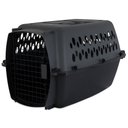 Aspen Pet Dog & Cat Kennel, Gray/Black, 24-in