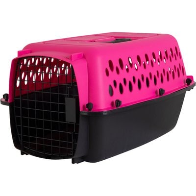Petmate Petmate Pet Porter Dog & Cat Kennel, Hot Pink, 23-in, up to 15-lbs