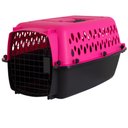 Petmate Pet Porter Dog & Cat Kennel, Hot Pink, 23-in, up to 15-lbs