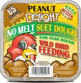 C&S Peanut Delight No Melt Suet Dough Wild Bird Food, 11.75-oz tray, case of 8