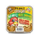C&S Peanut Delight No Melt Suet Dough Wild Bird Food, 11.75-oz tray, case of 8