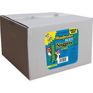 C&S Woodpecker Suet Nuggets Wild Bird Food, 8-lb box