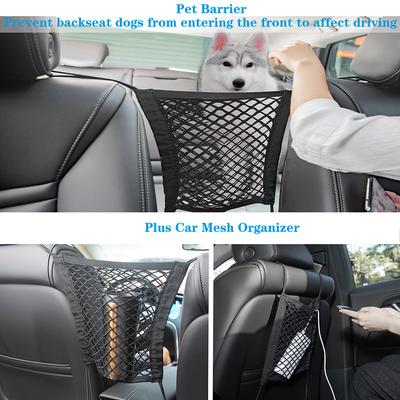 Show full view: Bark Lover Waterproof Nonslip Dog Car Back Seat Cover, 56 x 49-in, Beige slide 7 of 9