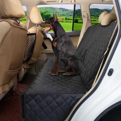 Show full view: Bark Lover Waterproof Nonslip Dog Car Back Seat Cover, 56 x 49-in, Black slide 4 of 9