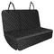 Show in main carousel: Bark Lover Waterproof Nonslip Bench Dog Car Back Seat Cover, 54 x 49-in, Black slide 1 of 7
