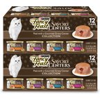Fancy Feast Savory Centers Variety Pack Canned Cat Food, 3-oz, case of 24