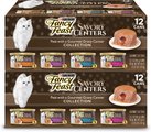 Fancy Feast Savory Centers Variety Pack Canned Cat Food, 3-oz, case of 24
