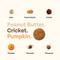 Show in main carousel: Chippin Superfood Gut Health Peanut Butter Cricket Pumpkin Crunchy Dog Treats, 5-oz bag slide 5 of 11
