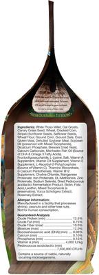 Show full view: Brown's Encore Classic Natural Cockatiel Food, 4-lb bag slide 5 of 10