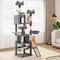 Show in main carousel: Yitahome Multi-Level 75-in Flannel Cat Tree Tower & Condos, Light Grey slide 1 of 6